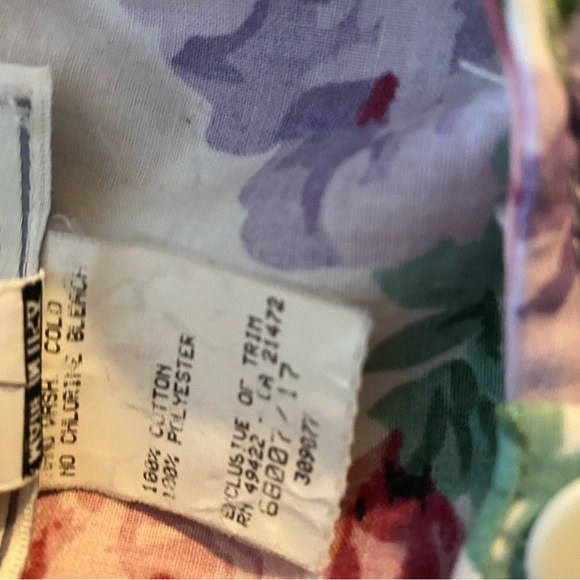 Gorgeous vintage Gunne Sax floral print cotton dress - Picture 2 of 9